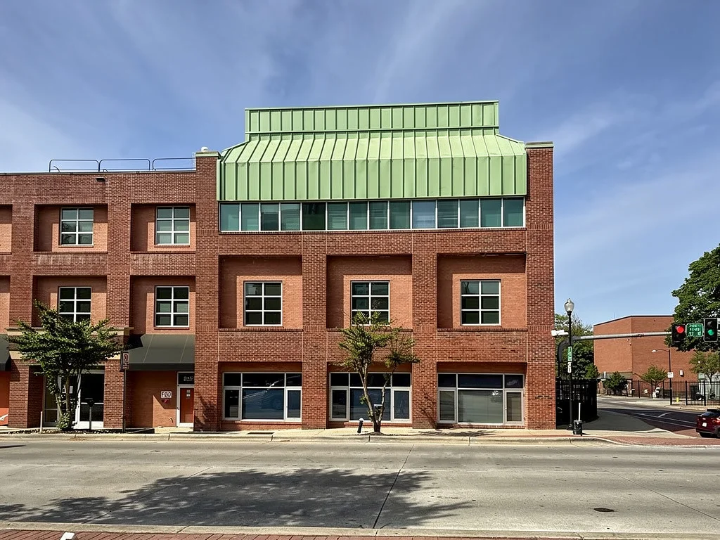 Triangle retail storefront