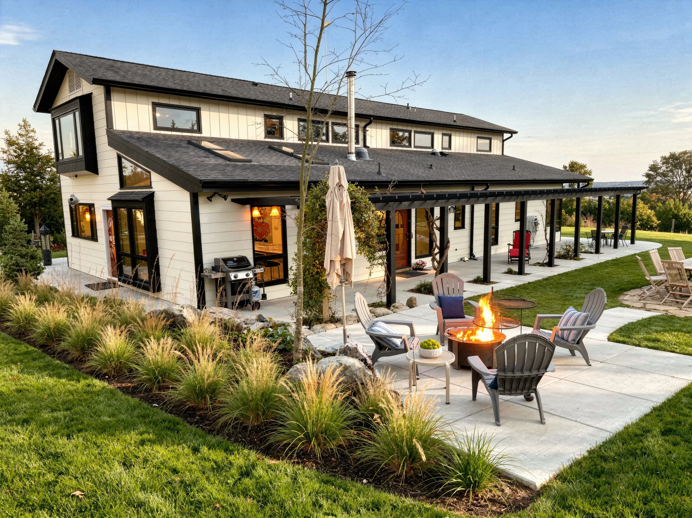 Beautiful Triangle area home